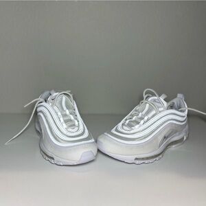 Nike Air Max 97 White and Gray Sneakers
